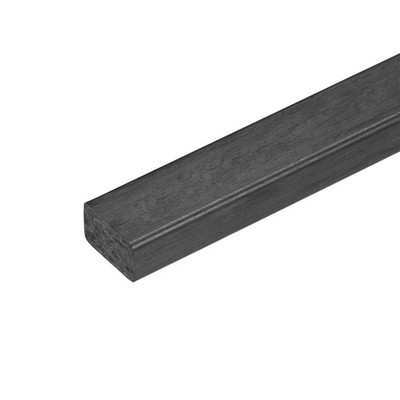 Carbon Fiber Strip 6mm Thickness x 10mm width x 400mm Pultruded Bar 1 Pcs