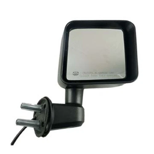 Door Mirror for 14-14 Jeep Wrangler Power Heated Black Textured Right Passenger