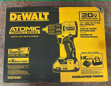 New DeWalt DCD794D1 20V MAX 1/2" (13mm) Drill/Driver Kit Free Shipping