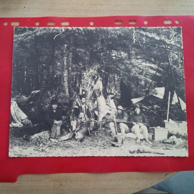 ALASKA DEER HUNTER AN INDIAN EAGLE PHOTO M-26