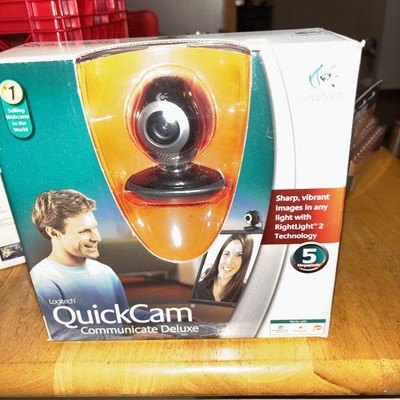 Quick Cam Logitech Communicate Deluxe 961465-0403 NIB Webcam