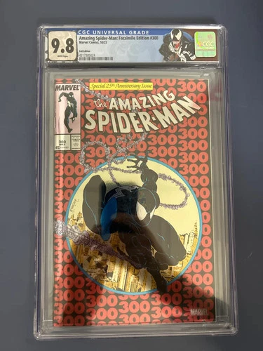 The Amazing Spider-Man  Facsimile Foil Edition #300 Marvel 2023 CGC 9.8
