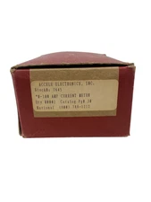 Accele Electronics 7645 DC 0-100 Amp Current Meter w/ Internal Shunt **New**