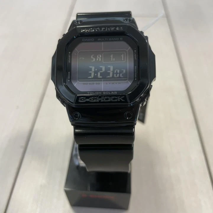 CASIO G-SHOCK GW-M5610-1BB Tough Solar Black Mens Watch Used 2d08074