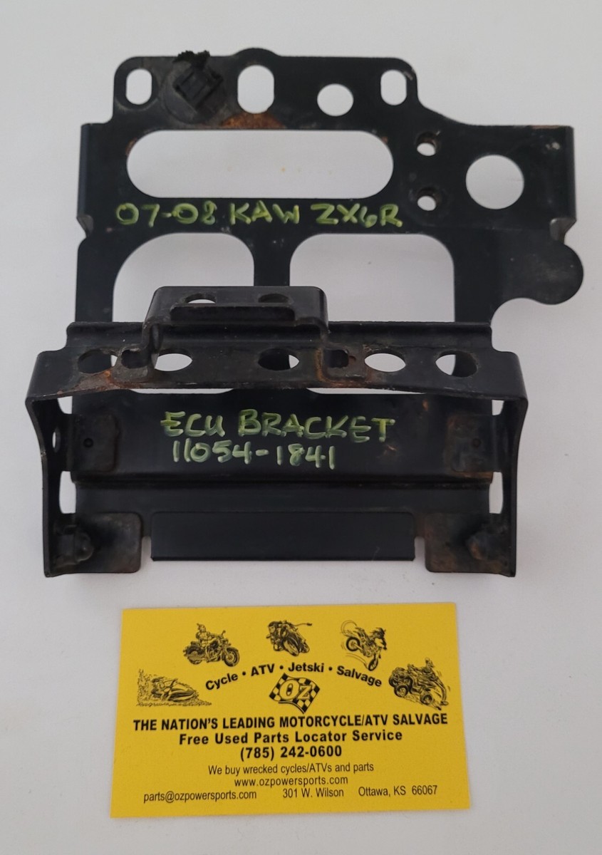 2007-2008 Kawasaki ZX6R Ninja ECU CDI Bracket 11054-1841 OEM | eBay