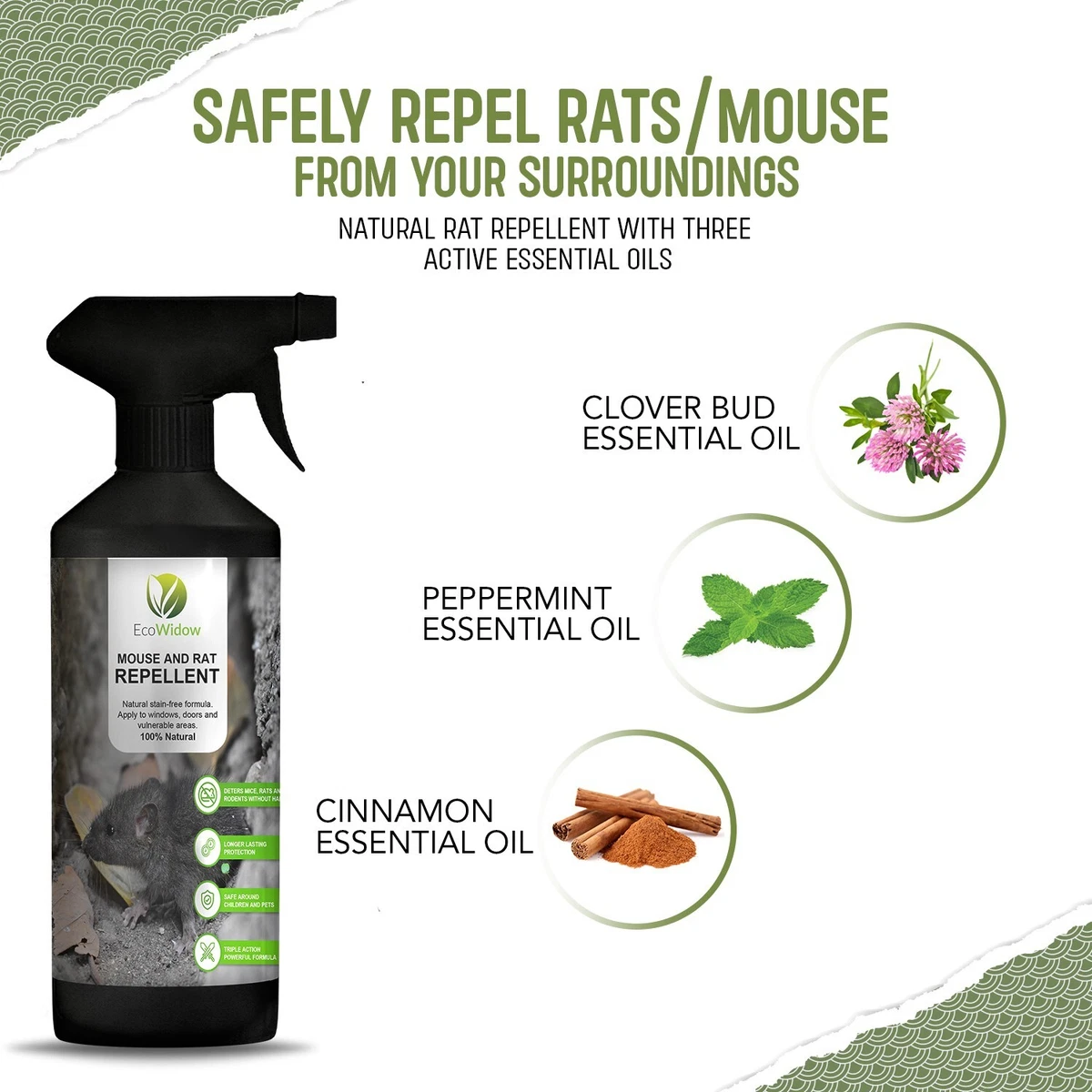 Natural rodent repellent deals