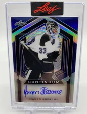 2023 Leaf Continuum MANON RHEAUME Hockey #MC-94 Autograph 50/52