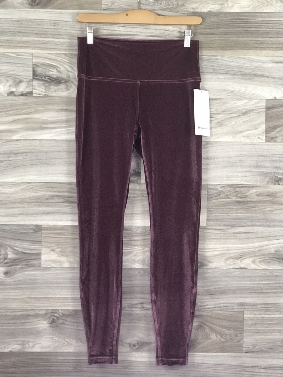 Lululemon Wunder Lounge HR Tight 28” *Velvet SE Size 10