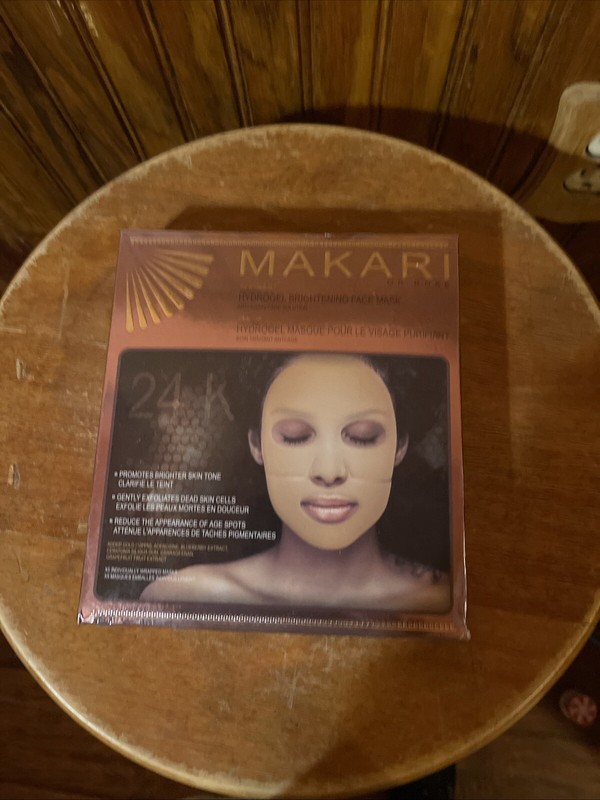 Makari 24K Gold Hydro Gel Mask – Powerful Anti-Aging Treatment w/Gold Particles