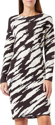 Gerry Weber Brown/Ecru Dress 12