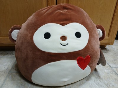 Squishmallow ''Momo The Monkey'' Plush Stuffed Animal Valentine's Gift 16'' NWT