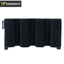 IDOGEAR Tactical 9mm Quadruple Mag Pouch Pistol Mag Carrier Airsoft Gear Hunting