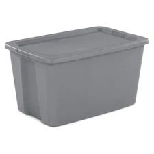 Extra Large Storage Bin, 30 Gallon Plastic Storage Container w/ Snap-On Lid