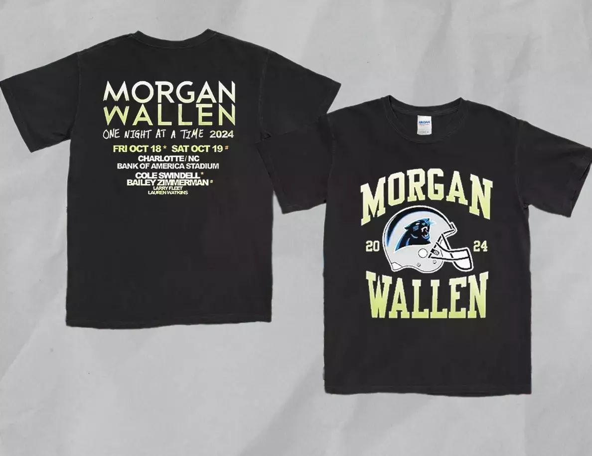 Morgan Wallen One Night At A Time Tour 2024 Shirt - America Stadium Oct 18-19