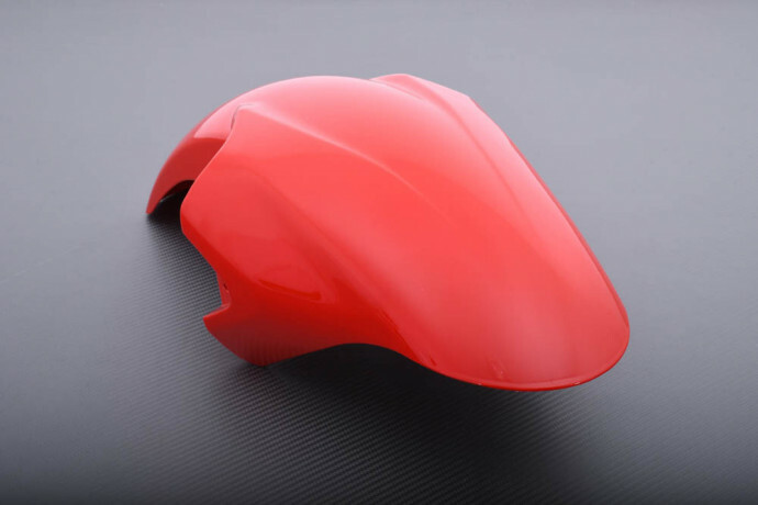 Garde-boue avant haut de gamme rouge pour sportive Yamaha R6 RJ03