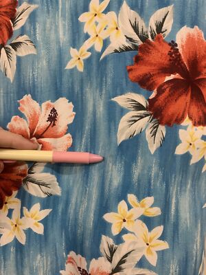 Vtg Vintage 1950s Penney's Rare Original Authentic Floral Vtg Vintage 1950s Penney's Rare Original Authentic Floral