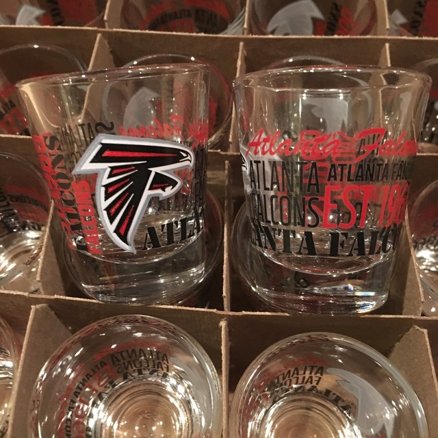 ATLANTA FALCONS NFL SHOT GLASSES NEW eBay