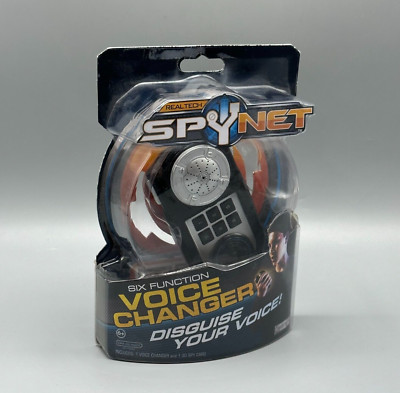 Real Tech Spy Net Voice Changer Disguise Jakks Pacific 2010 NIB New Sealed