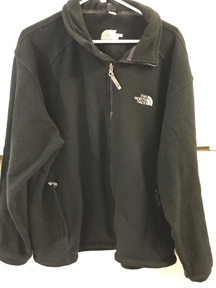 THE NORTH FACE ZIP UP JACKET SIZE XL, BLACK | eBay