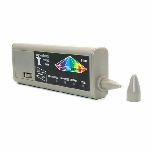 2 in 1 Portable Diamond Tester Selector Gemstone Tool Gem Mosan Jewelry Test Pen - Picture 6 of 6