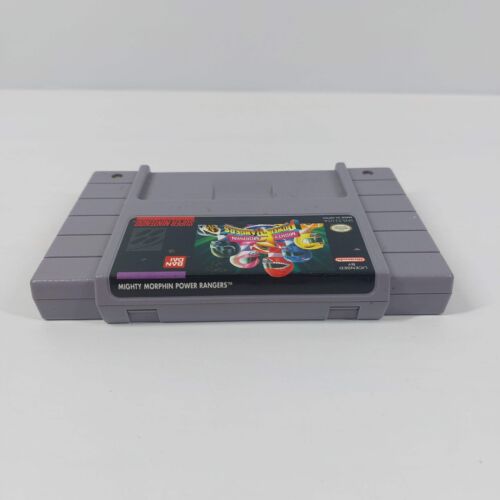 Mighty Morphin Power Rangers (Super Nintendo SNES, 1994) nur Cartridge - Bild 3 von 4