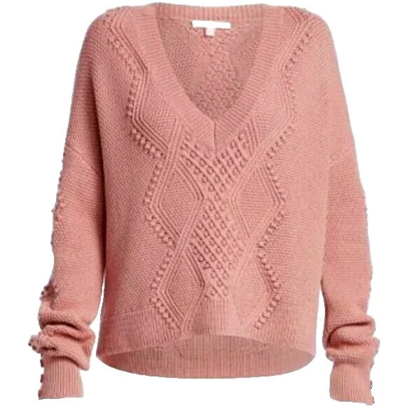 Suéteres Cuello en V de negocios para De mujer