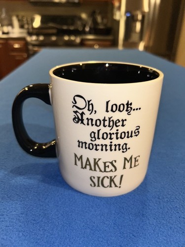 Disney Hocus Pocus "Oh, look, Another glorious morning. Makes Me Sick" Large Mug - Picture 8 of 10