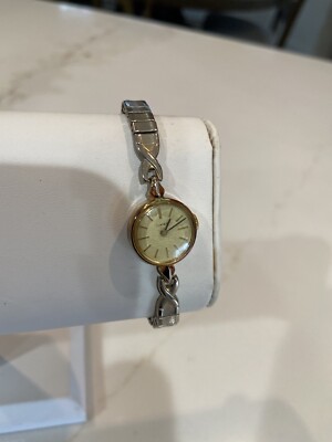 Rare Timex Mechanical Wind Up Vintage Ladies Watch - Working RARE 1970s Timex Windup Watch for Ladies | Retro Silver-tone  main image 2