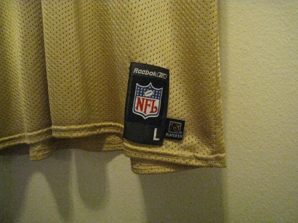 Camiseta Reebok St. Louis Rams #39 STEVEN JACKSON dourada adulto grande - Los Angeles - Imagem 3 de 4