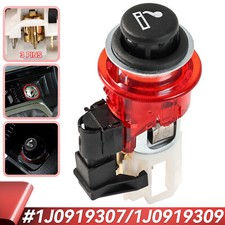 Zigarettenanzünder komplett für VW Bus T3 T4 Golf Bora Jetta 2 Rot-Beleuchtung