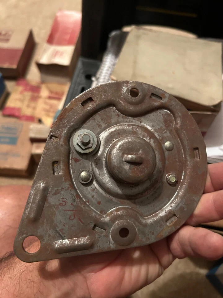 Ford Galaxy Thunderbird 1960/1961 generador placa final nuevo EE. UU. NOS B6A-10050-C Foto 3 de 4