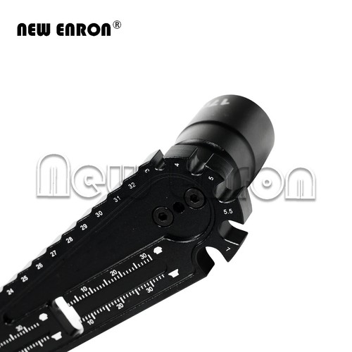 Multi Adjustment 17mm HEX Nuts Install Tool Vehicle Wrench Screw Measure 4 in 1 - Picture 3 of 8