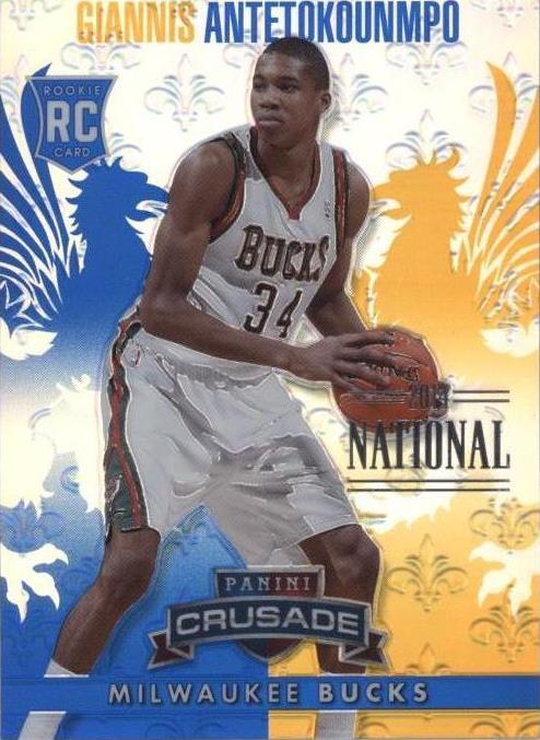 2013-14 Panini Crusade Giannis Antetokounmpo #61
