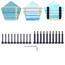 Stainless Steel Cable Railing Hardware Kit, for 1/8 Cable Railing System 10 Pack