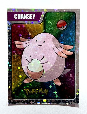 2024 POKEMON Last Evolution Sticker #051 CHANSEY PERU Limited