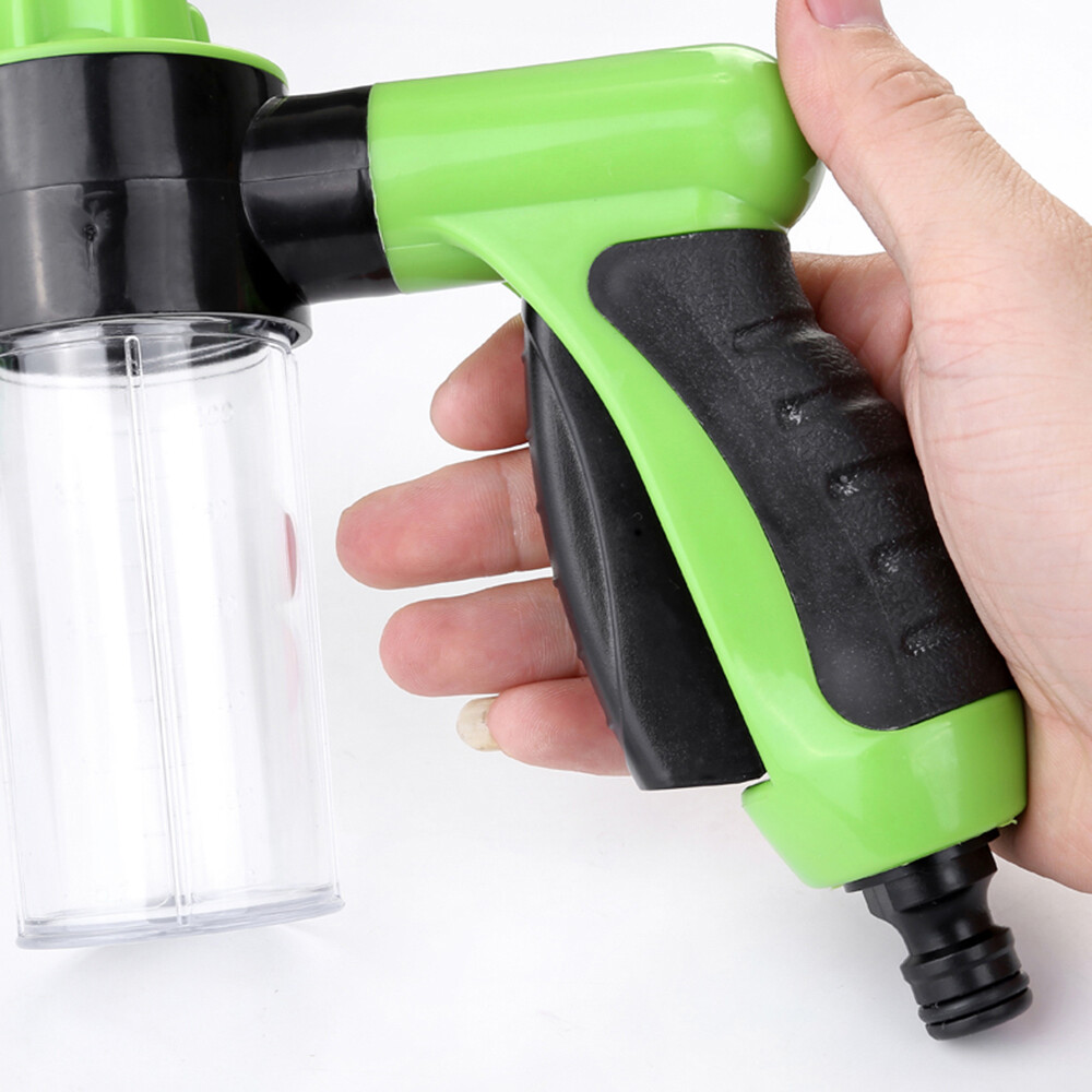 Multifunctional Foam Car Wash &Soap Dispenser Use Hose Garden Shower