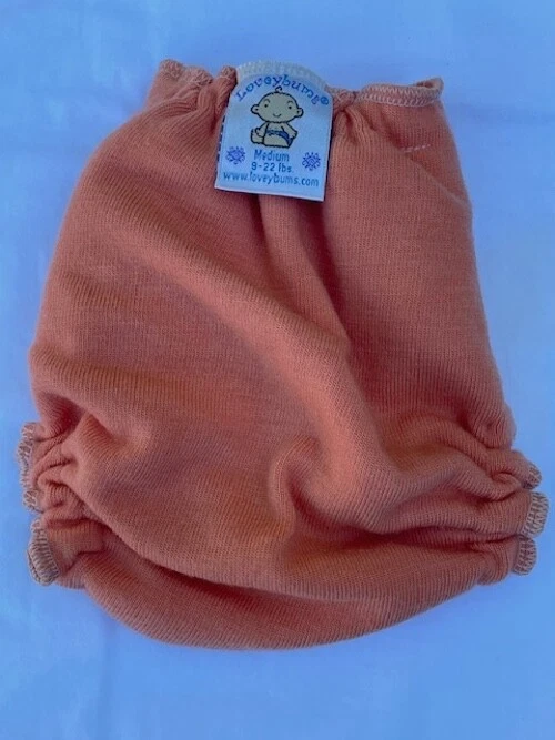 Cubierta de jersey de lana Clementina mediana Loveybums. Ajuste 9-22 libras Foto 2 de 2