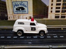 CUSTOM WADE FORD RESIN 4 GEAR AFX HO SLOT CAR BODY- COP ROD PANEL TRUCK