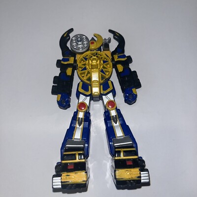 Power Rangers Ninja Storm Thunder Action Megazord 5'' Figure 2002 Bandai