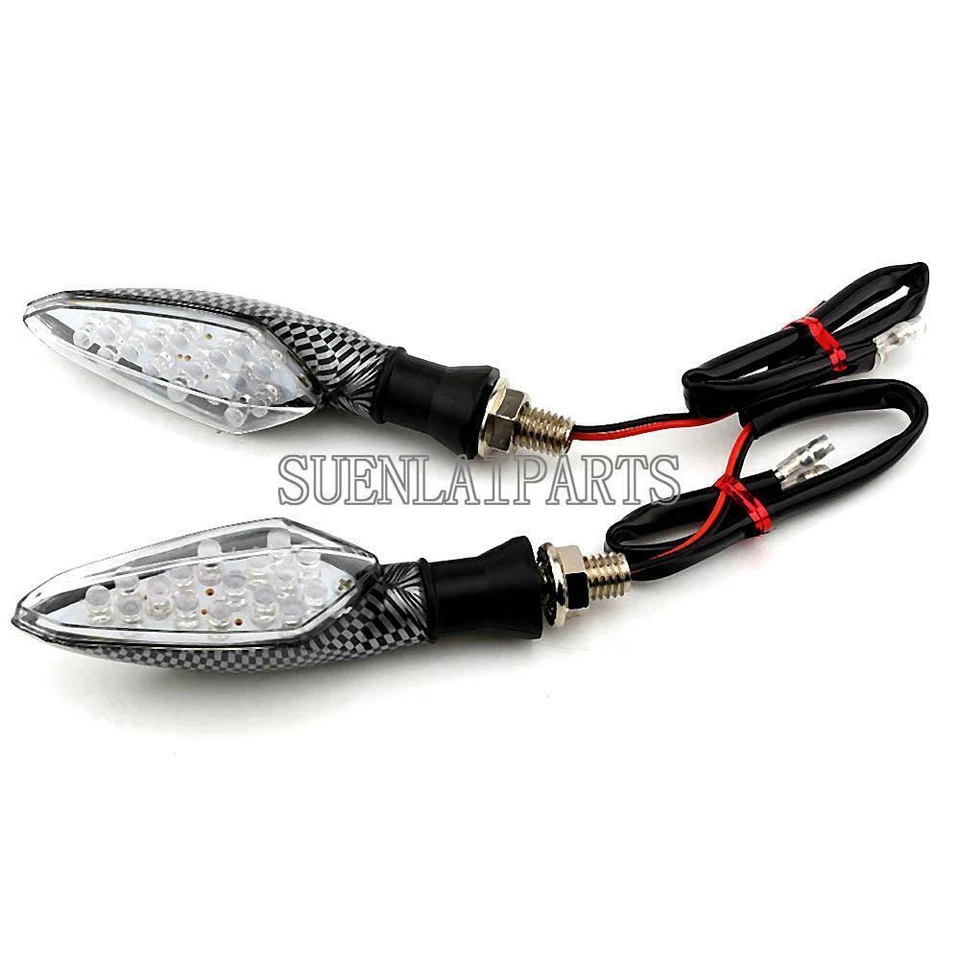 Пластиковые мини-сигналы поворота 4,9 дюйма для Kawasaki KZ 550 650 750 1000 1100 1300 - Изображение 2 из 4