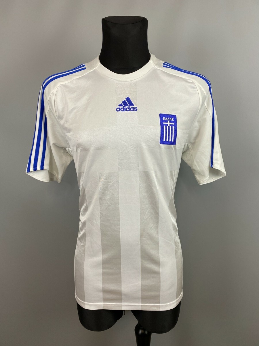 GREECE 2008 2009 AWAY SHIRT FOOTBALL SOCCER JERSEY ADIDAS 627006