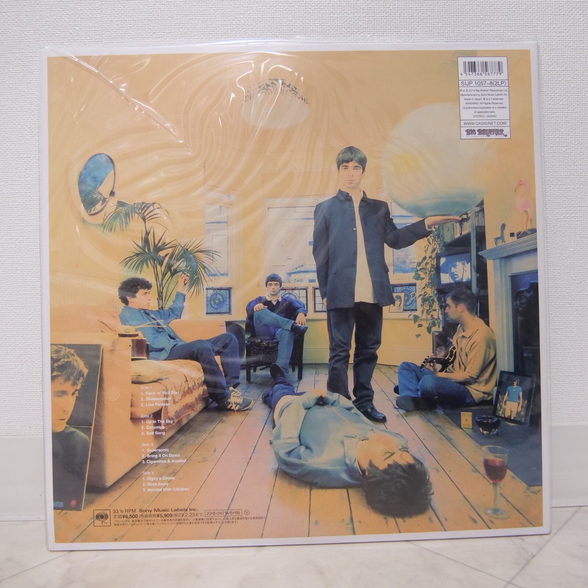[新品 LP] Definitely Maybe / OASIS レコード OASIS Definitely Maybe 25th Anniversary 12
