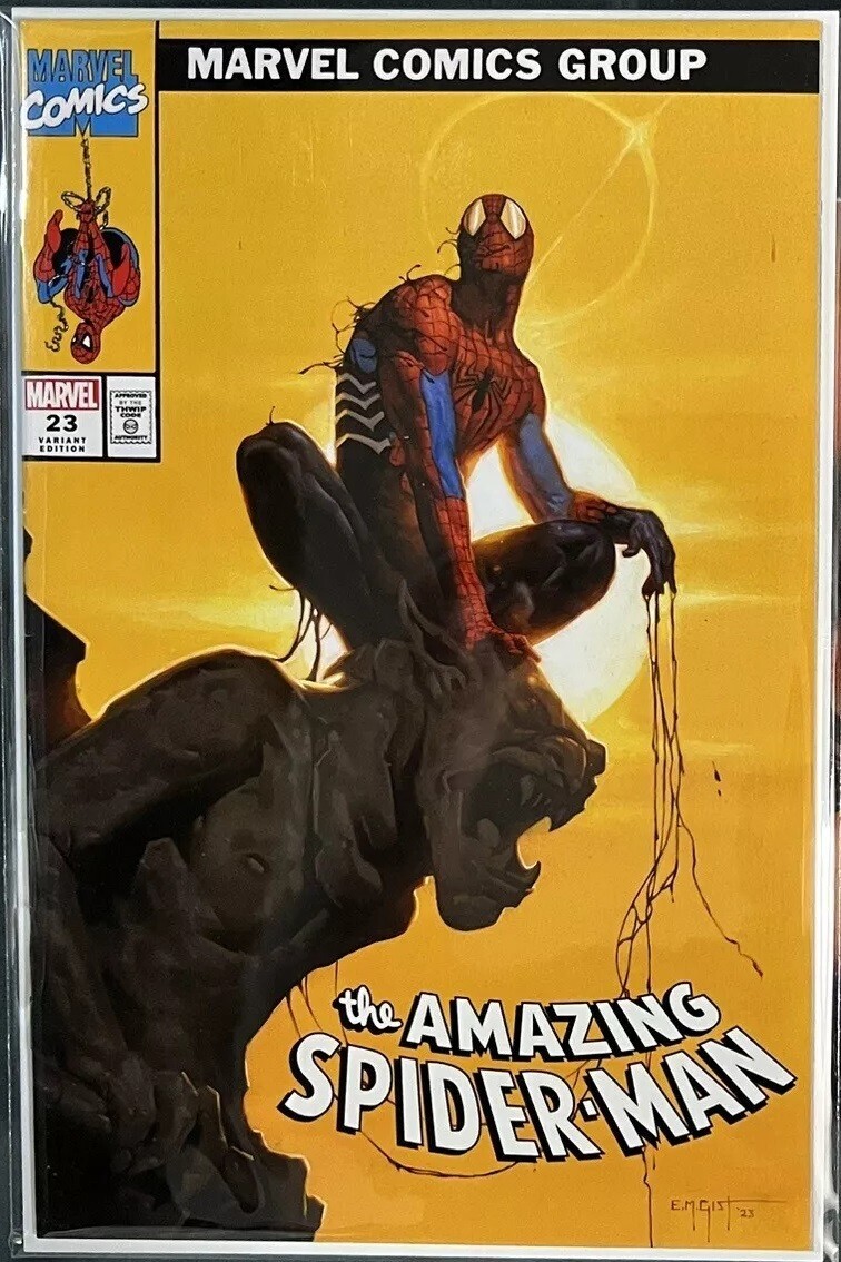 AMAZING SPIDERMAN 23 E M GIST VARIANT NM LAS VEGAS AMAZING CON