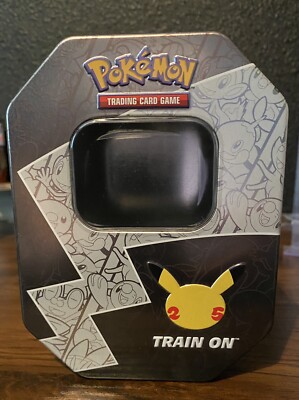 Pokemon TCG 25th Anniversary Celebrations Tin - EMPTY | eBay
