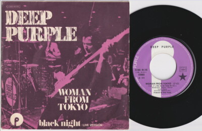 DEEP PURPLE * Woman From TOKYO * 1973 French 45 *