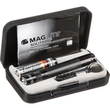 MAGLite Solitaire 1-Cell AAA Incandescent Flashlight + Presentation Box - Black