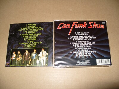 Con Funk Shun - Live for Ya a - 1996 cd Near Mint/Inlays Ex condition (R2)
