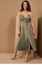 New BHLDN Sachin & Babi Maren Satin Dress Size 6 MSRP: $198