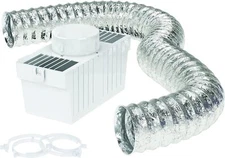 Indoor Dryer Vent Lint Trap Kit For Electric Dryers Energy Efficient Solution