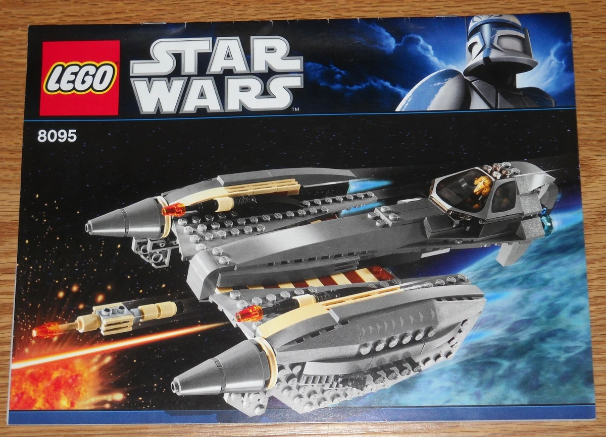 Urimelig dejligt at møde dig Afståelse NEW LEGO STAR WARS 8095 INSTRUCTIONS ONLY, GENERAL GRIEVOUS&#039;  STARFIGHTER, 2010 | eBay